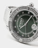 Versus Versace Women's Canton Road 36mm Watch Silver/Green