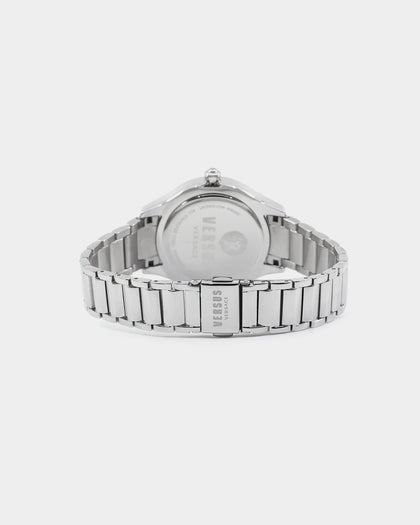 Versus Versace Women's Canton Road 36mm Watch Silver/Green
