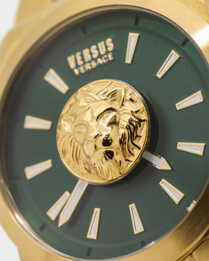 Versus Versace Versus Brick Lane Gent 40mm Watch Gold/Green