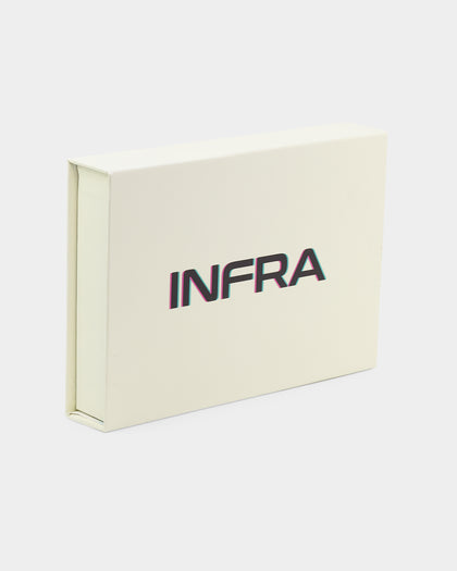 Infra Double Dice Padlock Chain Set Stainless Steel