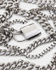 Infra Triple Padlock Chain Set Silver
