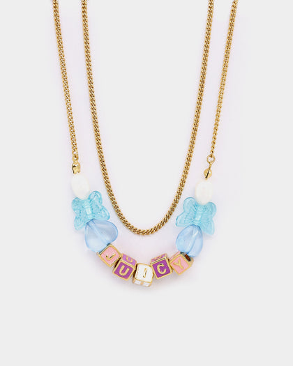 Raising Hell Women's Juicy Shoe Chain Iced Gold