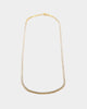 NXS 2MM Micro Tennis Necklace Gold