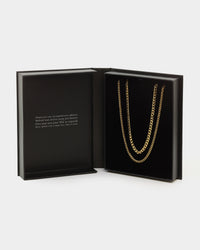NXS Diamond Cut Curb Set Gold