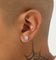 NXS Round Cut Earrings White Gold