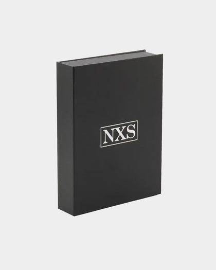 NXS Double Cross Chain Iced Gold