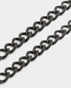 NXS Hollow Cross Chain Black