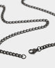 NXS Hollow Cross Chain Black