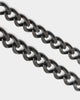 NXS Solid Cross Chain Black