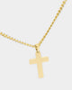 NXS Solid Cross Chain Gold