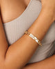 Wild For The Weekend Cloud ID Bracelet Gold