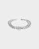 Wild For The Weekend Flower Bracelet Silver