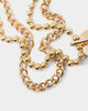 Wild For The Weekend Flower Necklace Gold