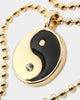 Wild For The Weekend Yin Yang Pendant Gold