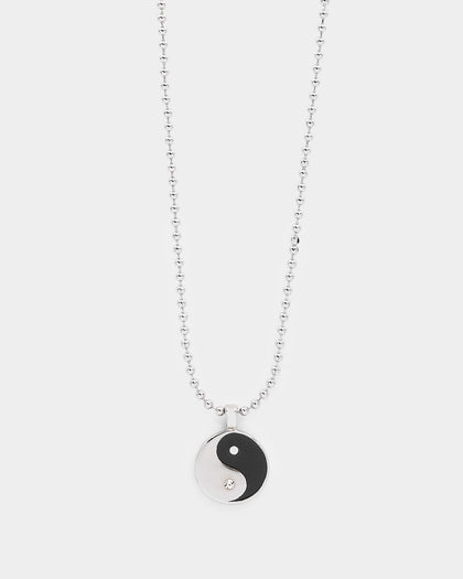 Wild For The Weekend Yin Yang Pendant Silver