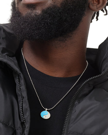 Wild For The Weekend Yin Yang Pendant Silver
