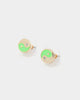Wild For The Weekend Ying Yang Studs Gold