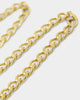 Saint Morta 6MM Thin Curb Chain Gold