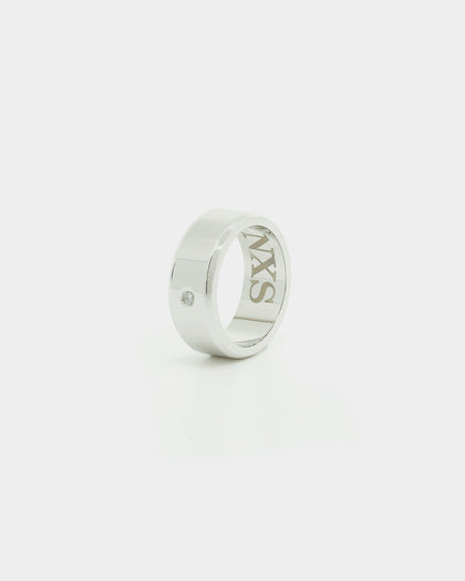 NXS Iced Definitive Ring Iced White Gold