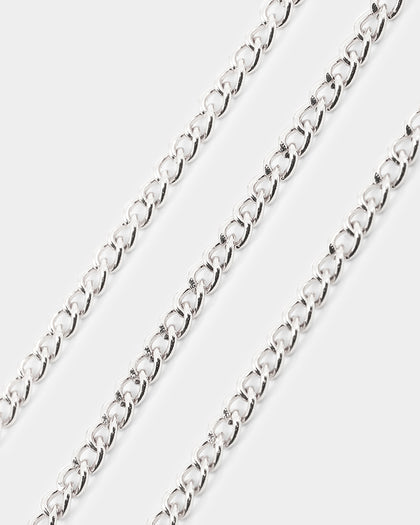 Wild For The Weekend All Hands Necklace Silver