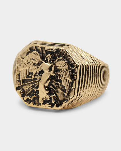 Wild For The Weekend Arkangel Ring (Medium) Gold