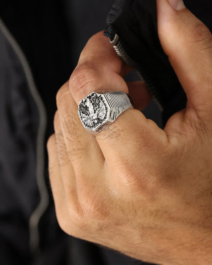 Wild For The Weekend Arkangel Ring (Medium) Silver
