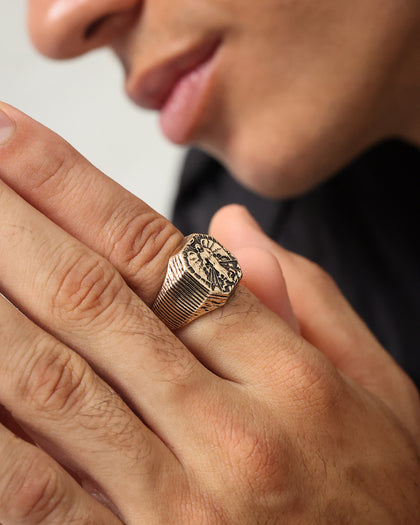 Wild For The Weekend Arkangel Ring (Large) Gold