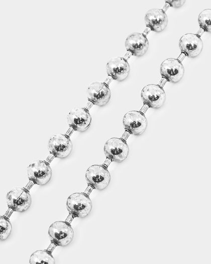 Wild For The Weekend Arkangel T-Bar Necklace Silver