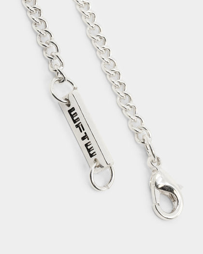 Wild For The Weekend Console Necklace Silver