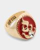 Wild For The Weekend Flame Signet Ring (Medium) Gold