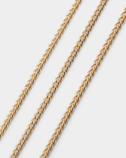 Wild For The Weekend Hot Sauce Necklace Gold