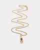 Wild For The Weekend Hot Sauce Necklace Gold