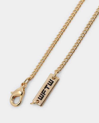Wild For The Weekend Hot Sauce Necklace Gold