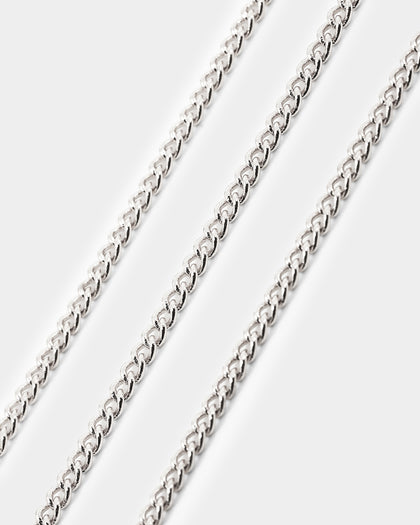 Wild For The Weekend Hot Sauce Necklace Silver