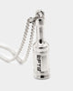 Wild For The Weekend Hot Sauce Necklace Silver