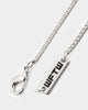 Wild For The Weekend Hot Sauce Necklace Silver