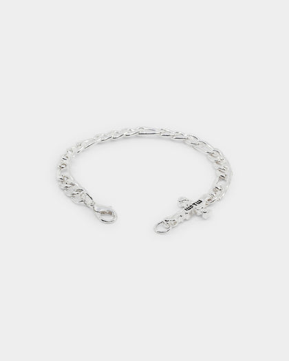 Wild For The Weekend Paint Dripping Bracelet Silver