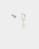 Wild For The Weekend Pearl And Crystal Earrings Set Silver