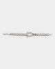Wild For The Weekend Pearl Clasp Bracelet Silver