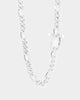 Wild For The Weekend Pearl Clasp Necklace Silver
