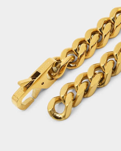 Guess Mainline Lion Coin Bracelet Gold