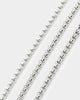 Guess Mainline 26" Guess Tag Necklace Steel