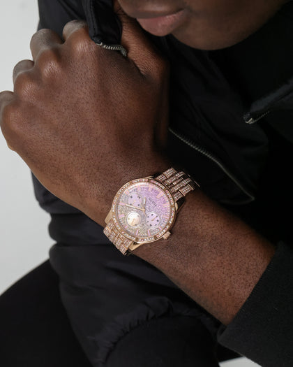 Guess Mainline Cascade Watch Rose Gold