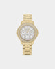 Guess Mainline Crown Jewel Watch Gold