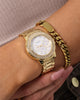 Guess Mainline Crown Jewel Watch Gold