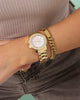 Guess Mainline Crown Jewel Watch Gold