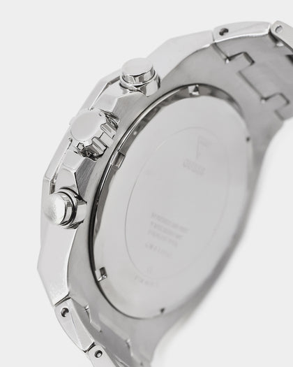 Guess Mainline Momentum Watch Silver