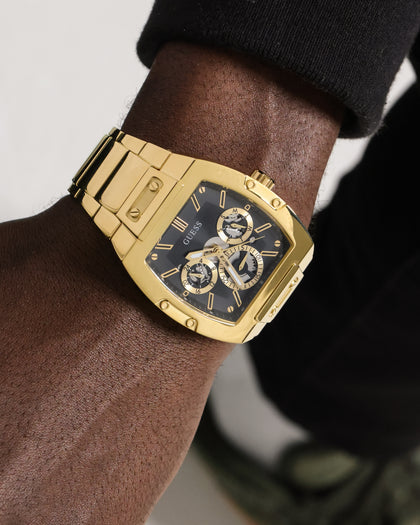 Guess Mainline Phoenix Watch Gold