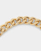 Wild for the Weekend pop punk razor chain bracelet Gold