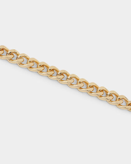 Wild for the Weekend pop punk razor chain bracelet Gold